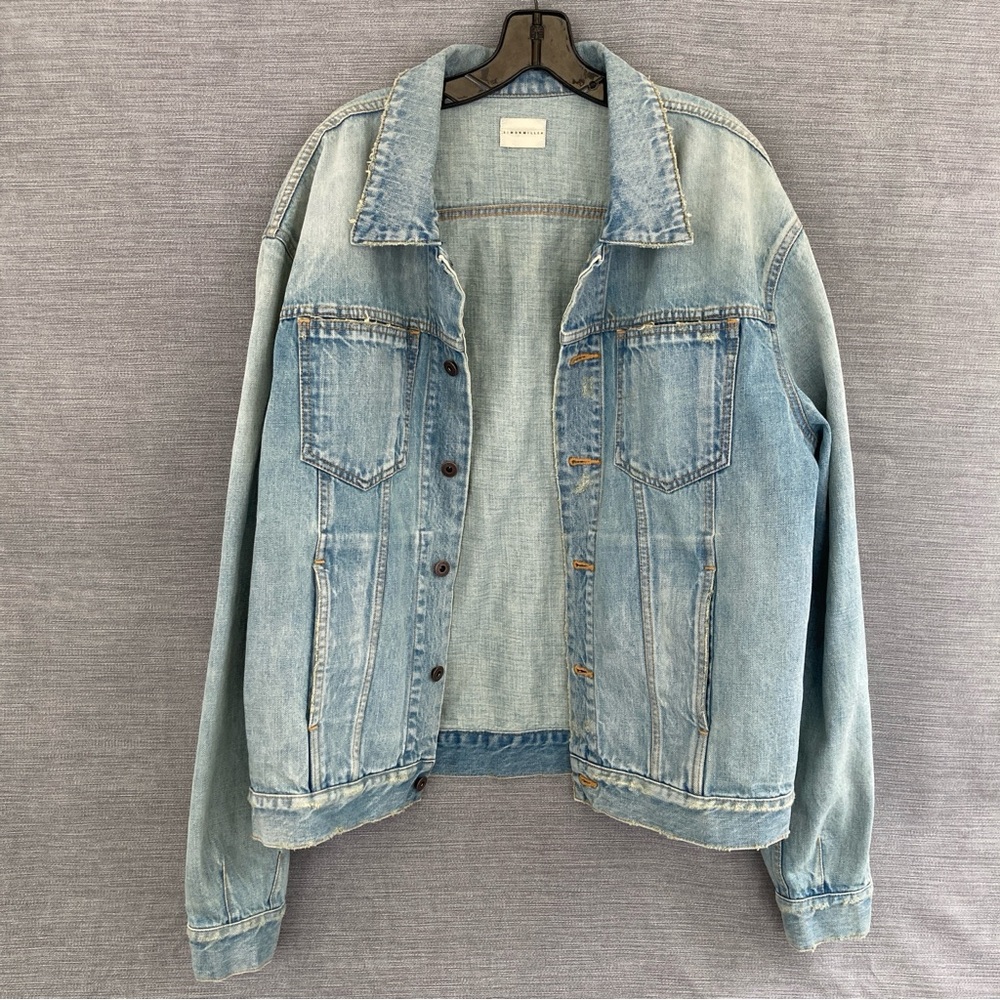 Simon Miller Denim Jacket Distressed